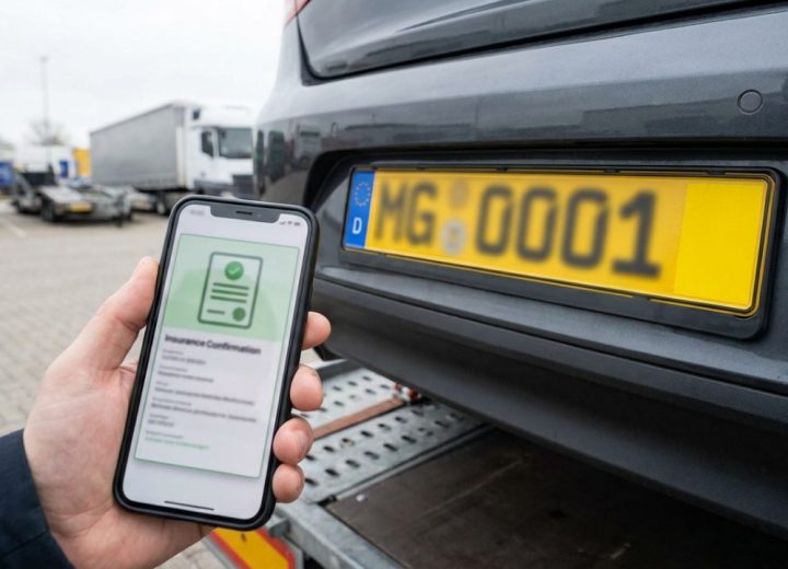eVB-Nummer für das Kurzzeitkennzeichen