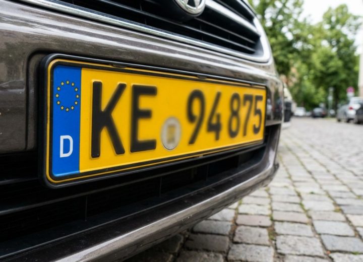 Kurzzeitkennzeichen und Überführungskennzeichen