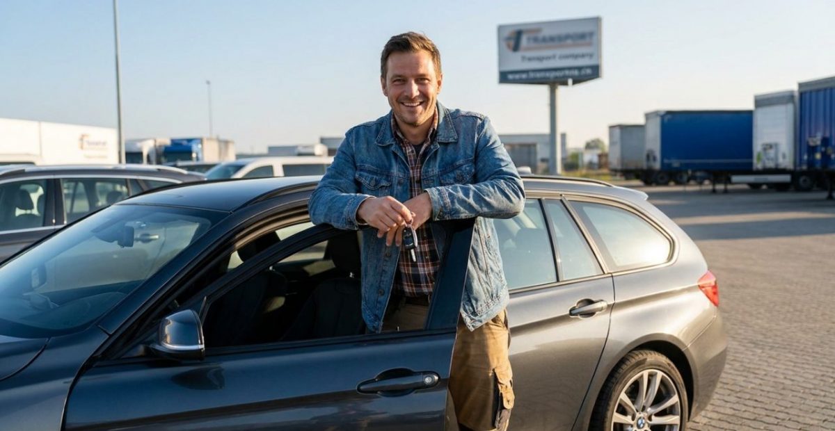 Selbstständiger Fahrzeugüberführer