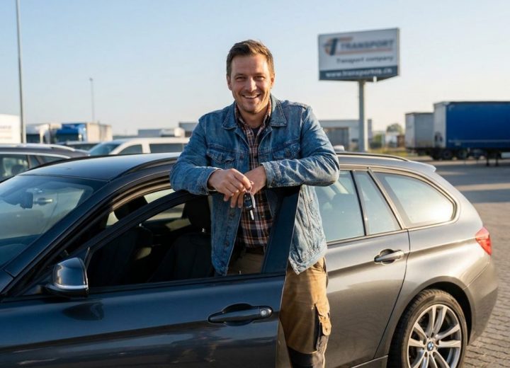 Selbstständiger Fahrzeugüberführer