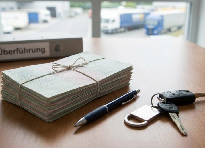 Unterlagen für das Überführungskennzeichen